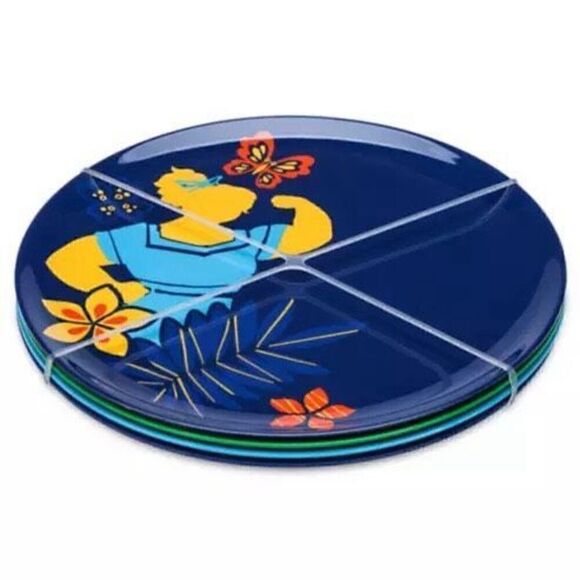Encanto Plate Set 4 Piece Set NEW Disney Parks - Picture 4 of 5
